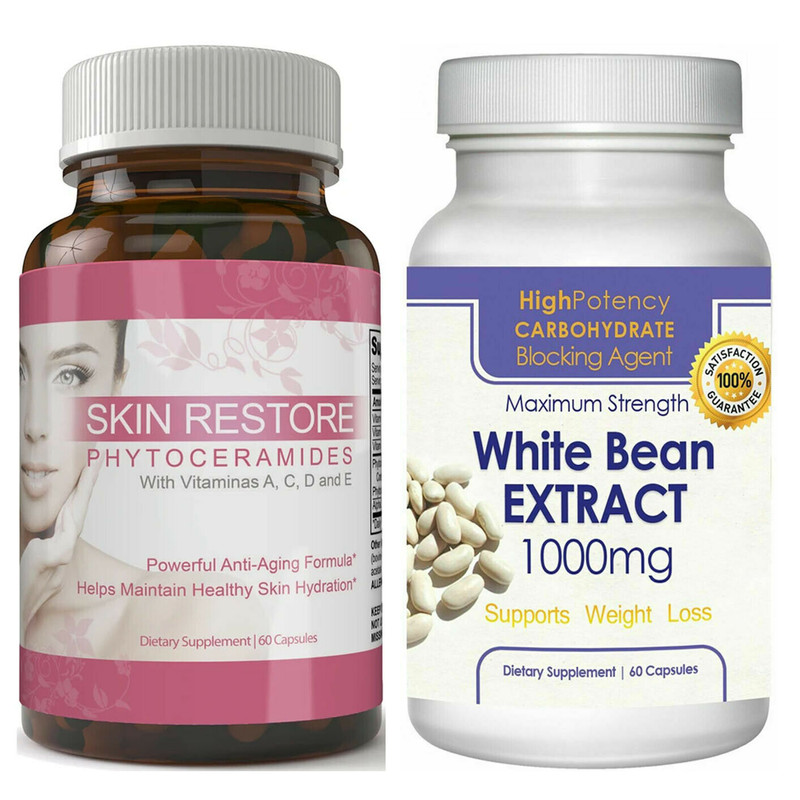 Skin Restore Helps Hydration Anti-Aging Supplement White Kidney Bean Weight Loss