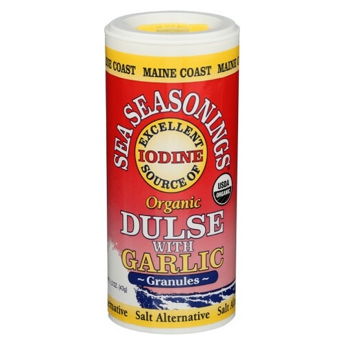 Sea Seasonings Organic Dulse with Garlic Granules 1.5 O