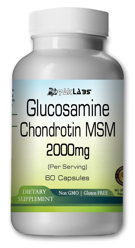 Glucosamine Chondroitin MSM capsules 2000mg Serving-Fresh/ gallery