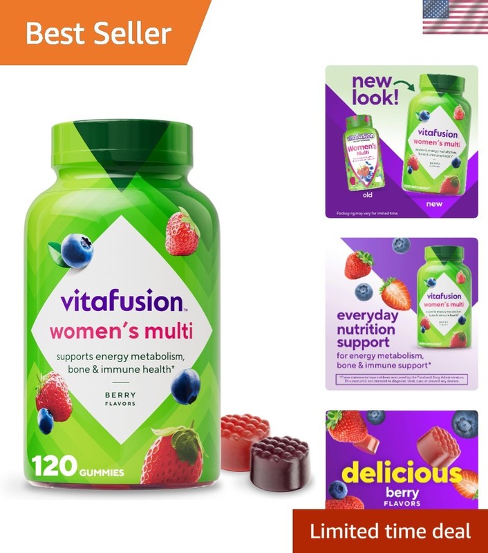 Adult Gummy Vitamins for Women, 120 Count