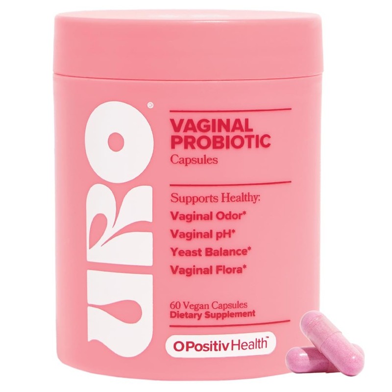 URO Vaginal Probiotics for Women pH Balance with Prebiotics & Lactobacillus –…