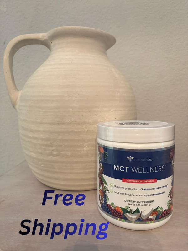 Gundry MD MCT Wellness – Watermelon Lemonade 8.25 oz – Dietary Supplement