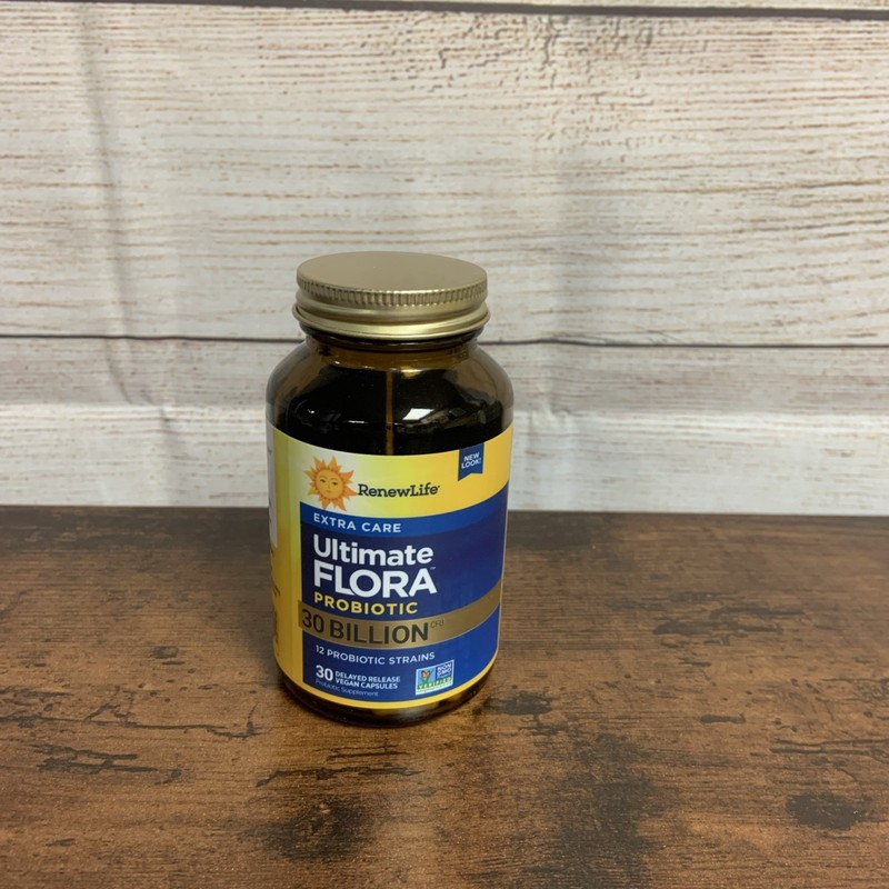 RENEWLIFE Extra Care Digestive Probiotic 30 Billion CFU, EXP: 03/2027