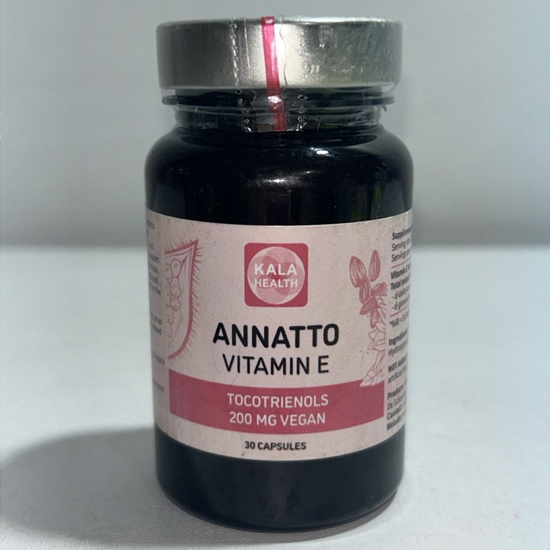 Kala Health Annato Vitamin E Tocotricnols 200 Mg, Vegan 30 Caps /exp 04/2027