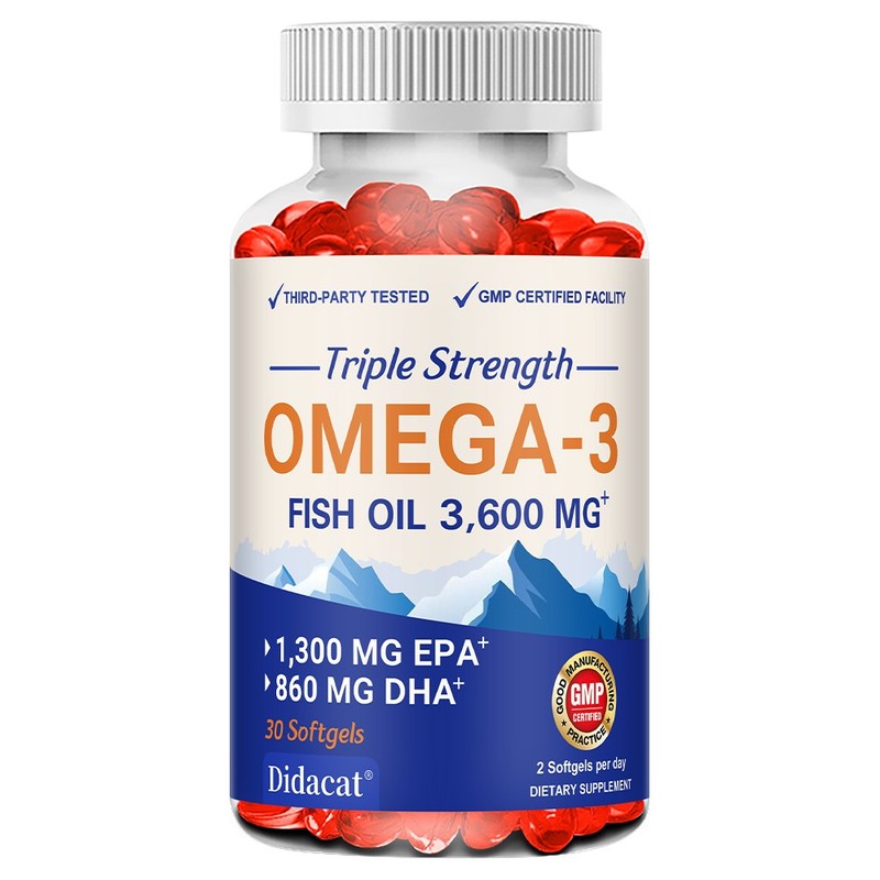 Omega-3 Fish Oil Promotes Overall Health Helps Brain And Immune System Health