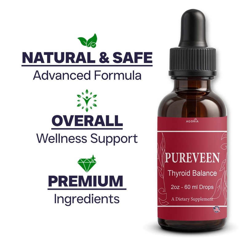 (2 Pack) Pureveen Thyroid Balance Drops, Pure Veen Advanced Formula gallery