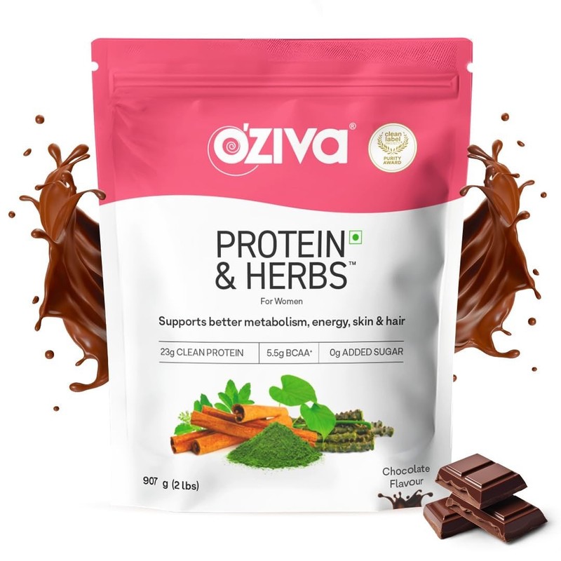Oziva Women Protein & Herbs Whey Protein For Healthy Hair & Skin 1 Kg