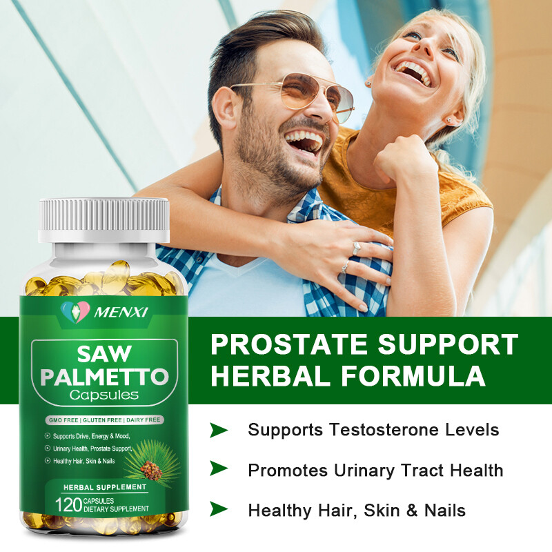 Saw Palmetto Capsules 1000mg Premium Prostate Health Support Supplement -3 Packs gallery