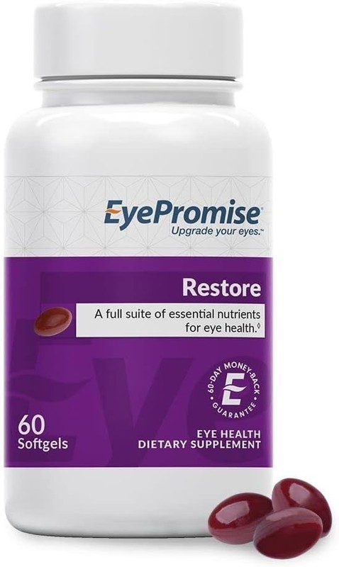 2 pack EyePromise Restore Supplement Complete Macular Health Formula 60 Softgels gallery