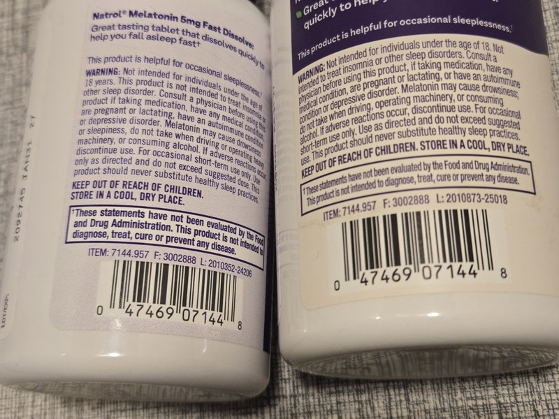 (2)Natrol Melatonin 5 mg Fast Dissolve Strawberry Flavor 150 Tabs READ Descripti gallery