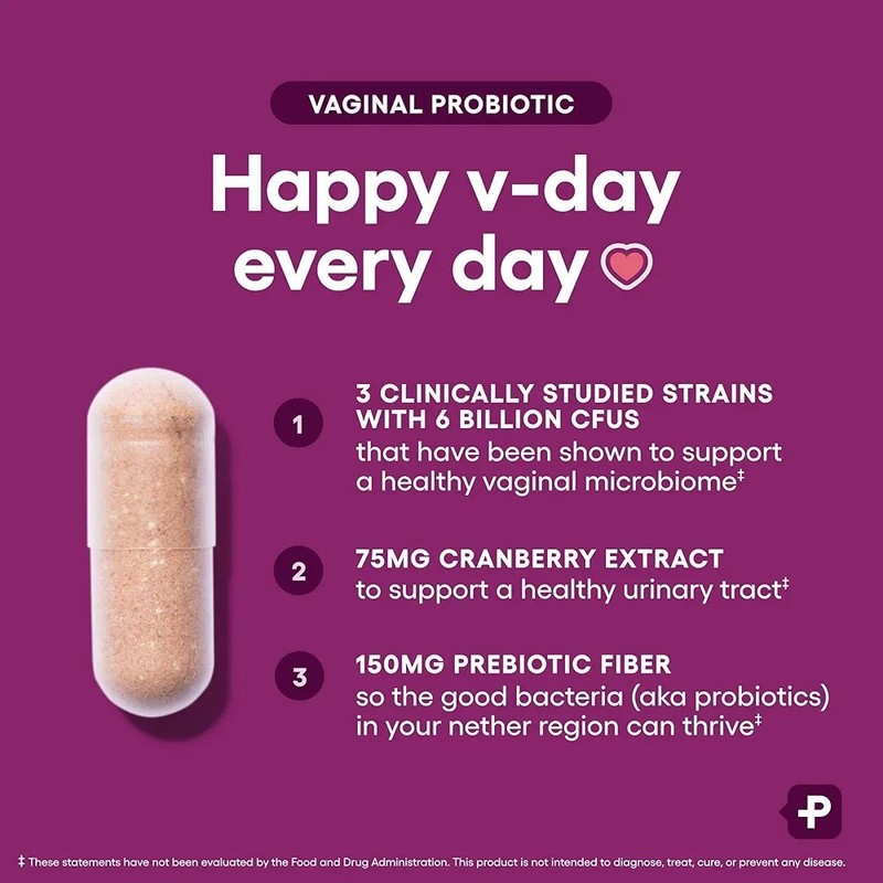 Physician's Choice Vaginal Probiotic for Women pH Balance Odor Support 30 Caps gallery