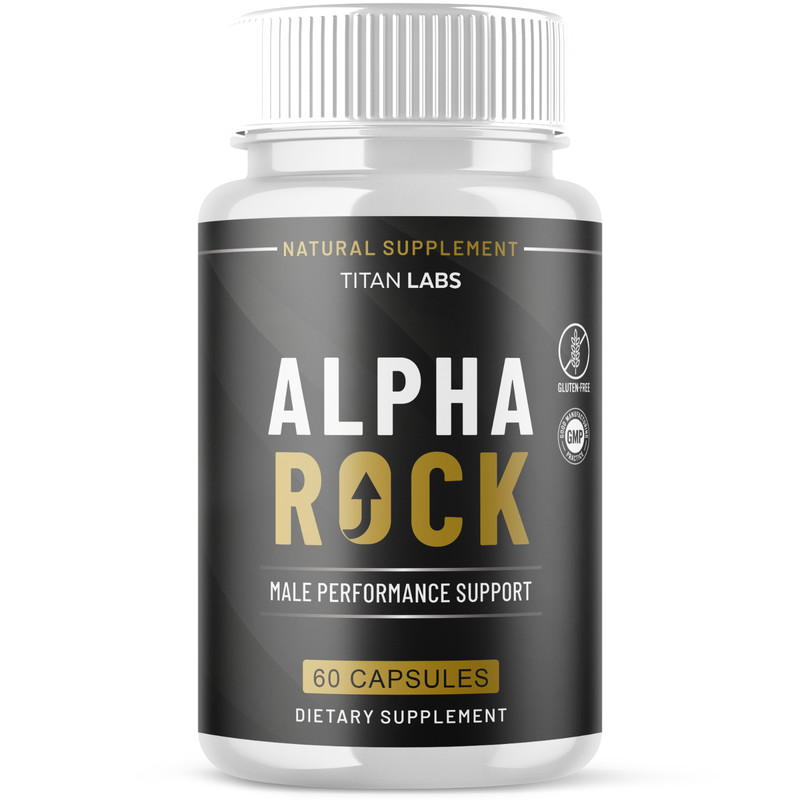 (1 Pack) Alpha Rock Advanced Male Healt Support VItamin AlphaRock 60 Capsules