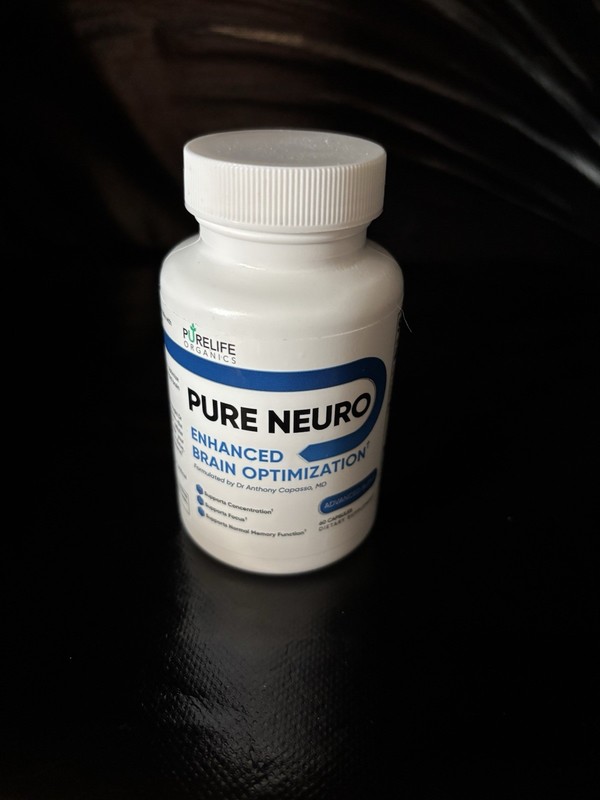Pure Neuro Enhance Brain Optimization Supplement 60 Capsules