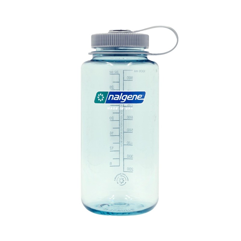 Nalgene 32 oz Wide Mouth Water Bottle | BPA-Free, Durable 32 Ounces, Seafoam