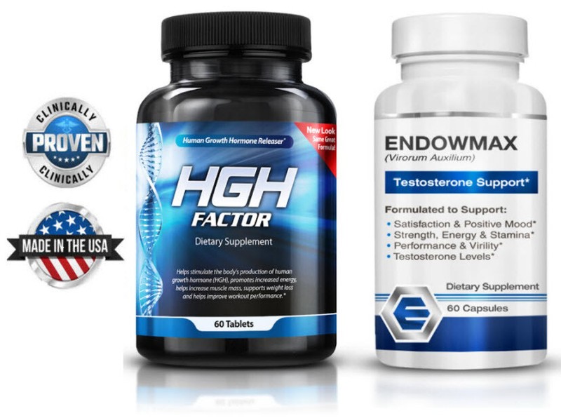 BUNDLE SAVINGS!! NATURAL MUSCLE BUILDING ENHANCER + ENDOWMAX – 60 CT EACH BOTTLE