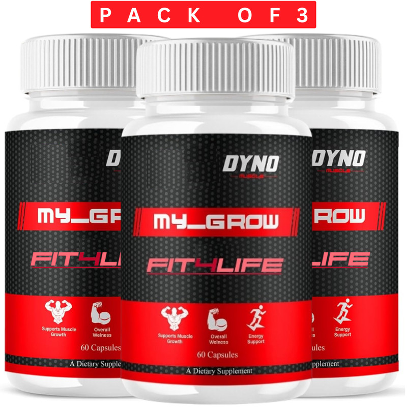 BODY GROW Fast Dyno My-Grow Muscle Gainer WEGHT GAIN 60 CAPSULES- Men