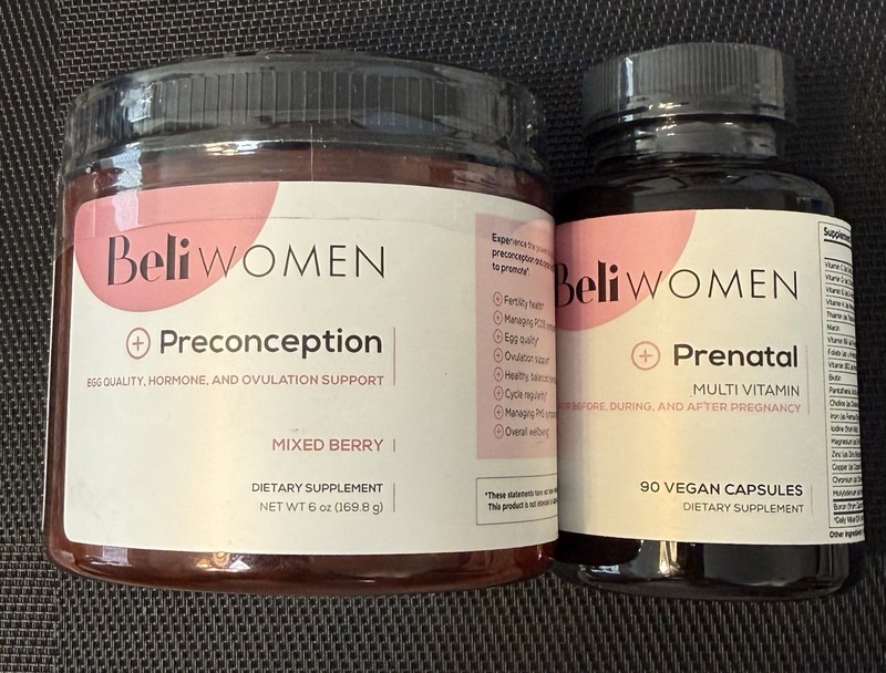 Beli Preconception Supplement for Fertility Egg Quality PCOS Hormones + Vitamins gallery