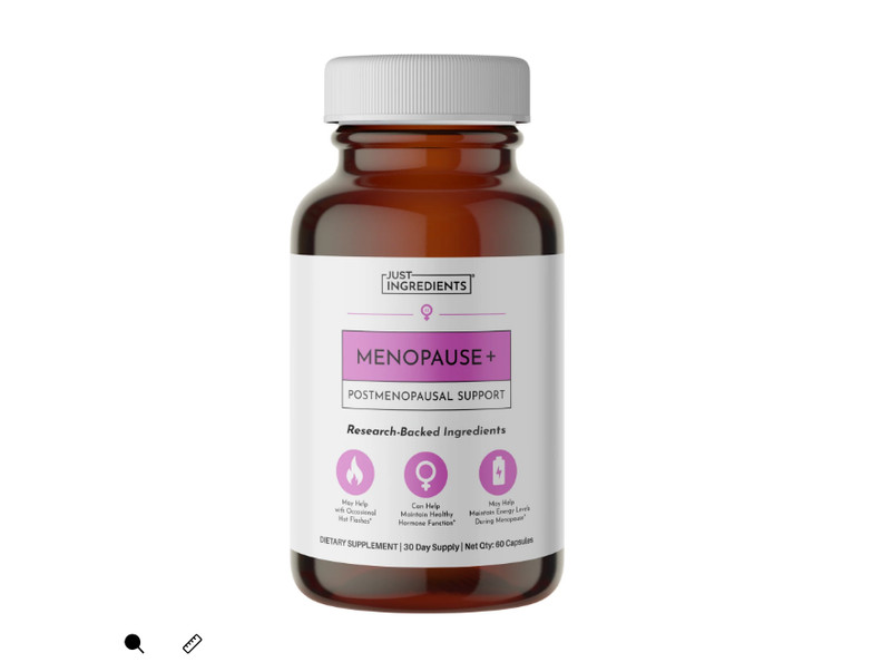 Just Ingredients Menopause+