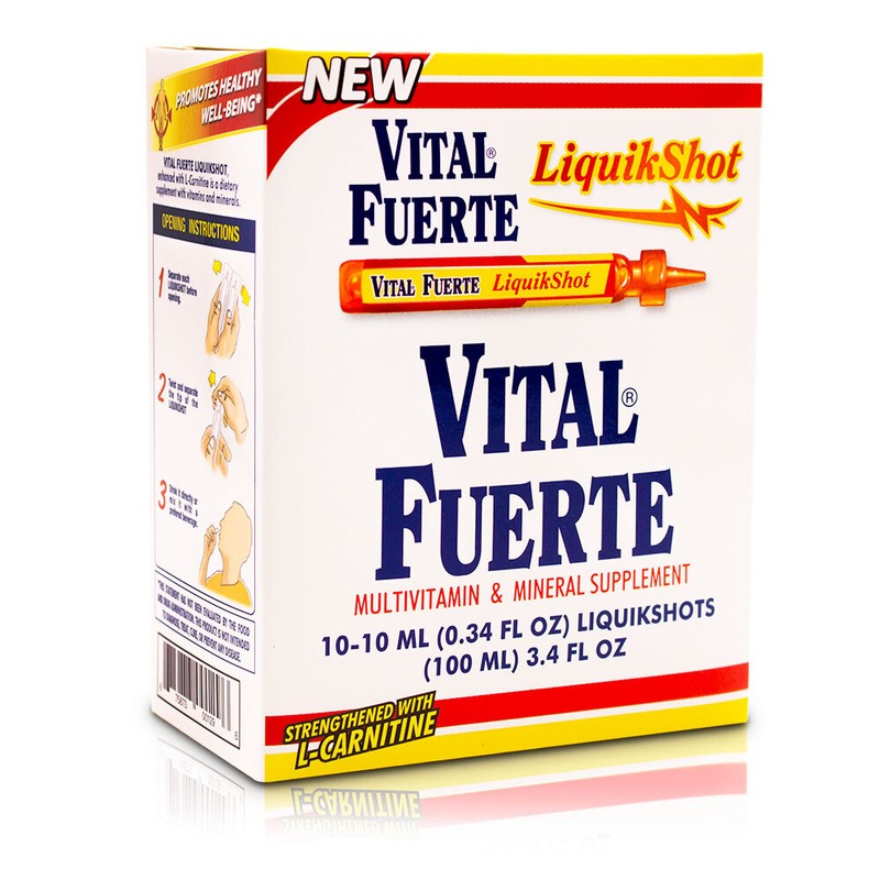 1 VITAL FUERTE LIQUIKSHOT- MULTIVITAMIN SUPPLEMEMENT