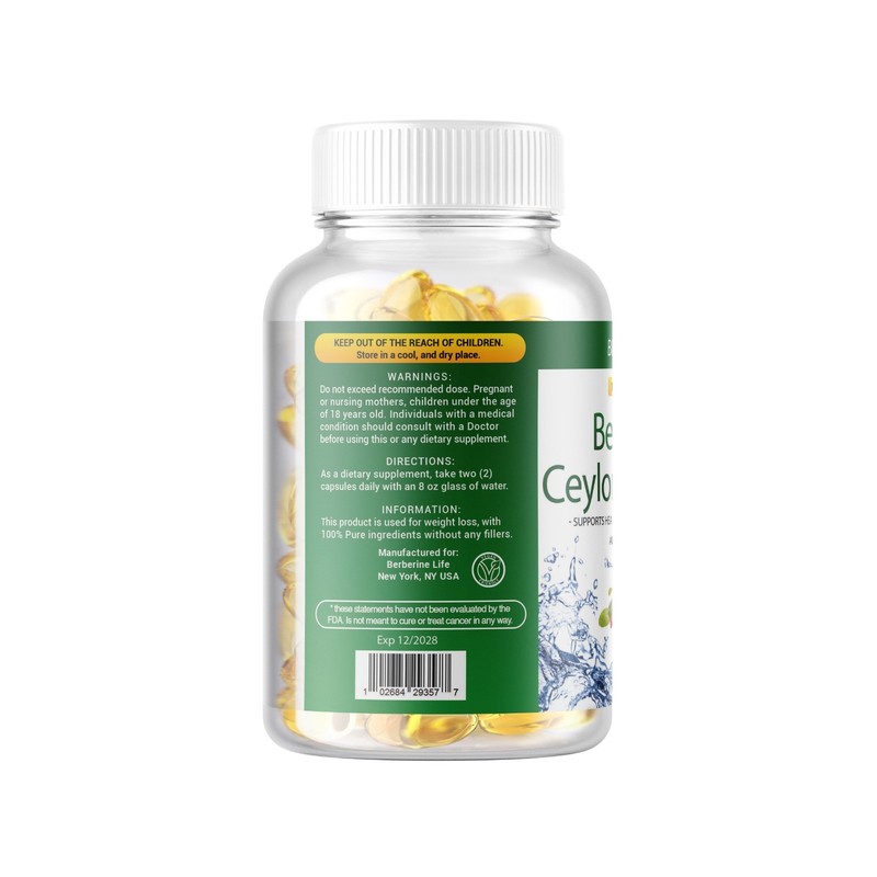 3 Packs Berberine 1200mg High Abosorption 360 Blood Sugar Immune 6 Months Supply gallery