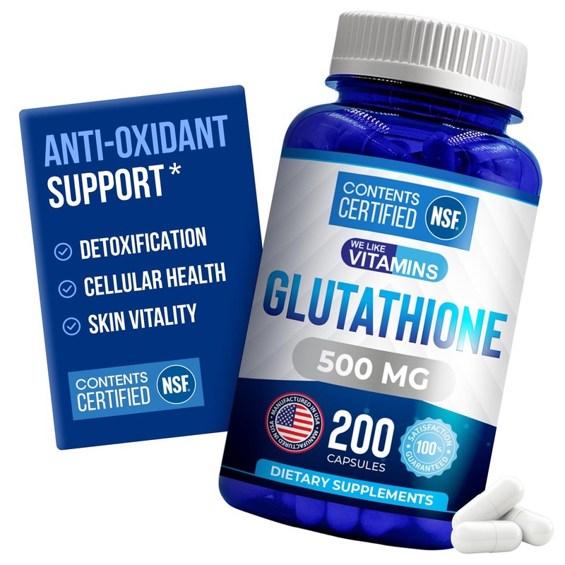We Like Vitamins | NSF Certified Glutathione Supplement | Manufactured in USA…
