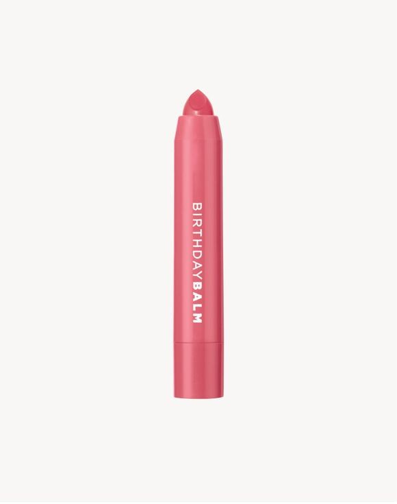 Avon fmg Glimmer Birthday Balm Lip Crayon Sheer Hint Cupcake Color 2.7g NEW
