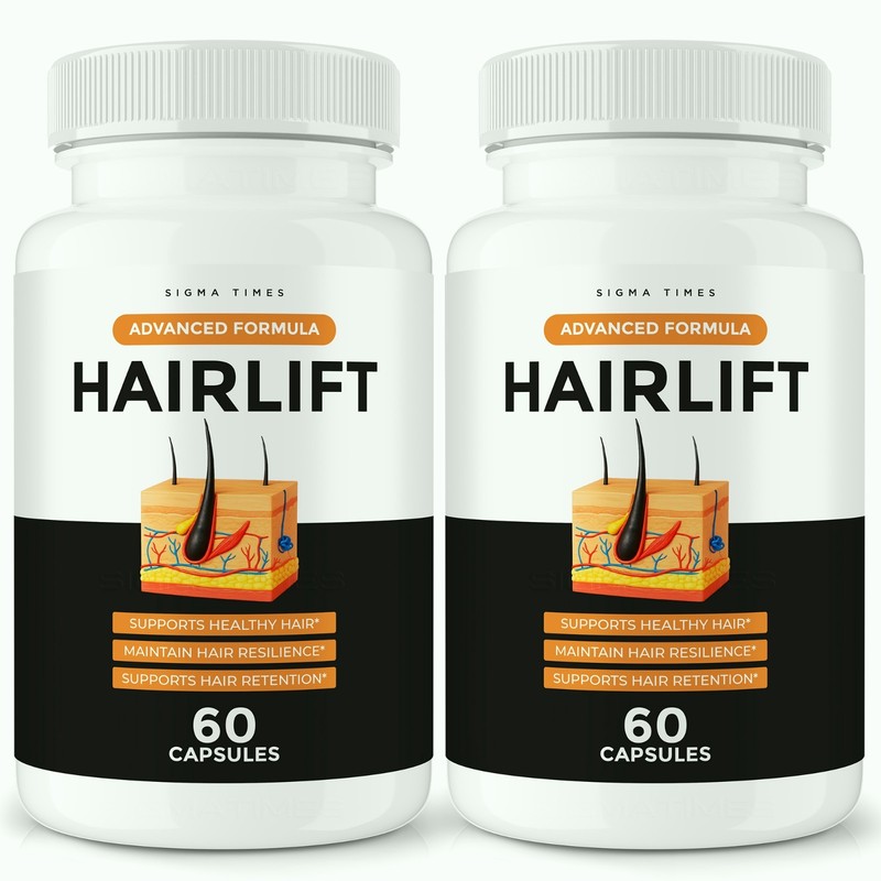 HairLift Capsules, Hair Lift Supplement for Hair Care and Scalp Support – 2 Pack
