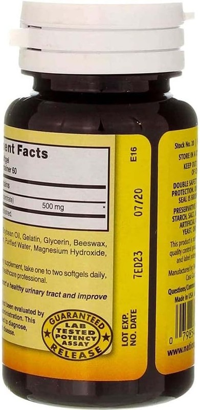 3 Pack Nature's Blend Cranberry Concentrate Soft Gels, 500 mg, 60 Ct gallery