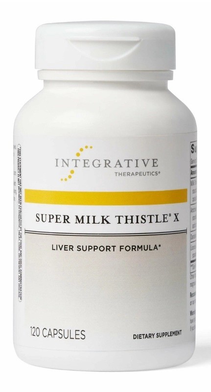 Integrative Therapeutics Super Milk Thistle X -Liver Support Formula 120 caps