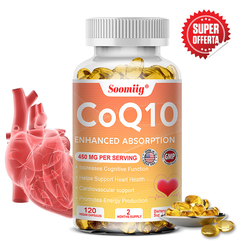 Coenzyme Q10 -120 Mg – 120 Capsules I Cardiovascular Support