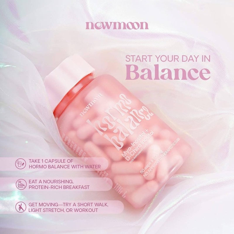 NEW MOON Hormo Balance – Myo-Inositol + D-Chiro Inositol | 30x 500mg Capsule gallery