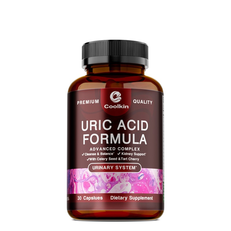 Uric Acid Formula-Tart Cherry, Milk Thistle,Cranberry-Kidney Cleanse,Gout Relief