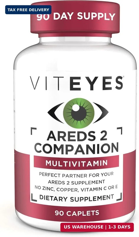 Viteyes Classic AREDS 2 Companion Multivitamin Supplement, Comprehensive Multivi