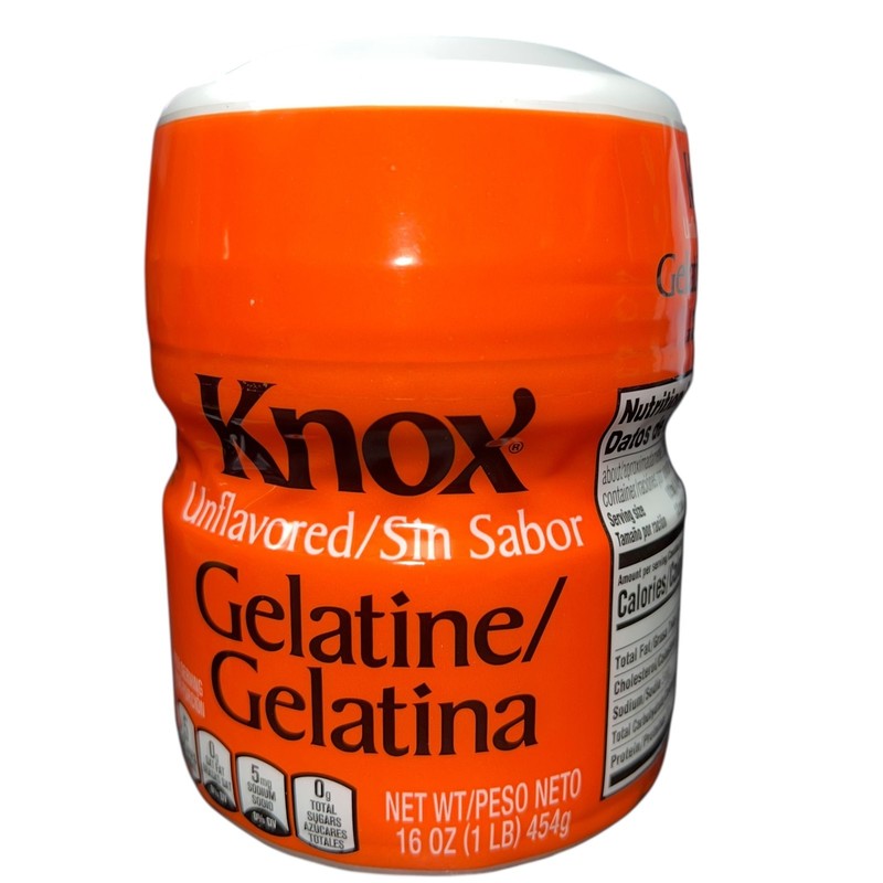 Knox Unflavored Gelatin 1 lb Best By 01/25/2027