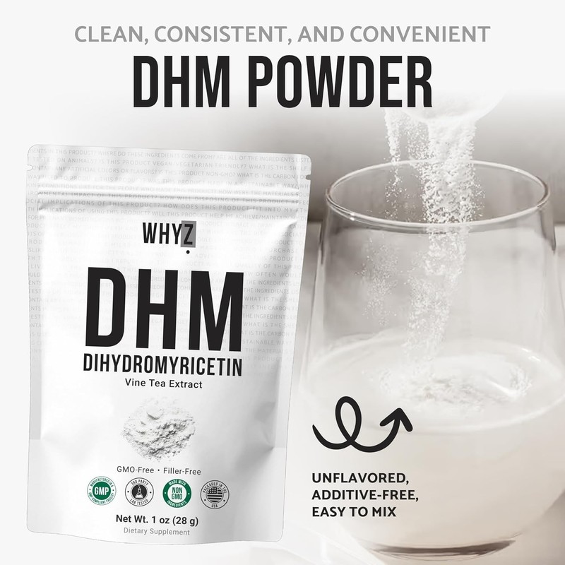 Dihydromyricetin Powder 28g 100% Pure DHM Supplements Liver Support-USA gallery
