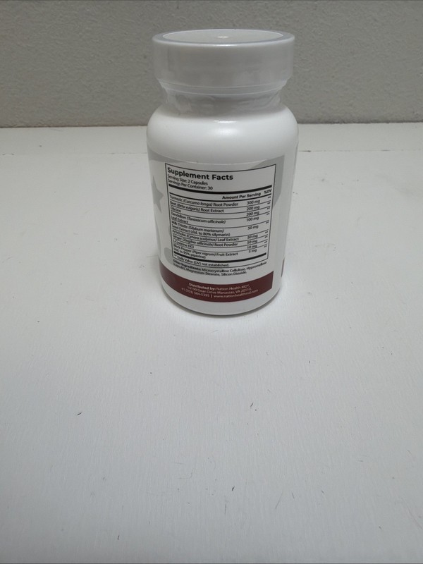 Nation Health MD Liver Renew 60 Vegetarian Capsules Exp. 12/27 gallery