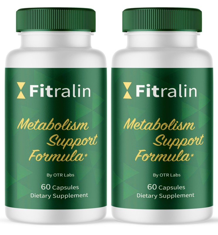 Fitralin Pills, Fit Ralin Metabolism Support Dietary Supplement Daily 120CT
