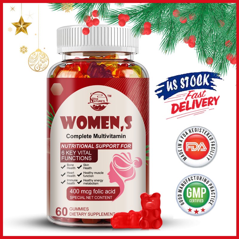 Women’s Daily Multi – Multivitamin & Multimineral – Energy & Immune Support