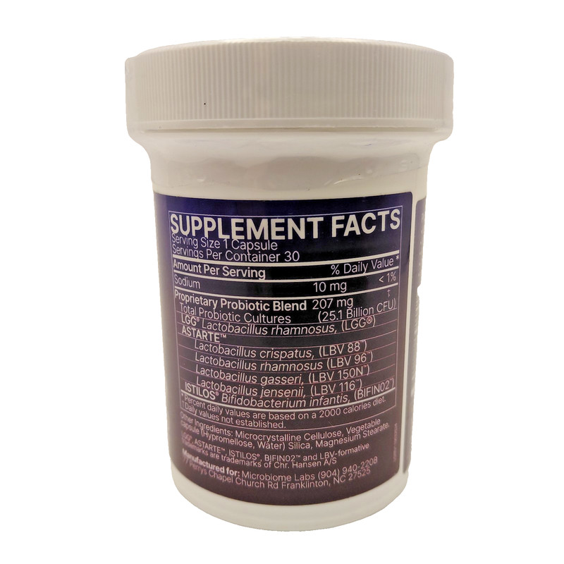 Microbiome Labs Pregnancy Support - Prenatal & Postpartum Probiotics - 30ct. gallery