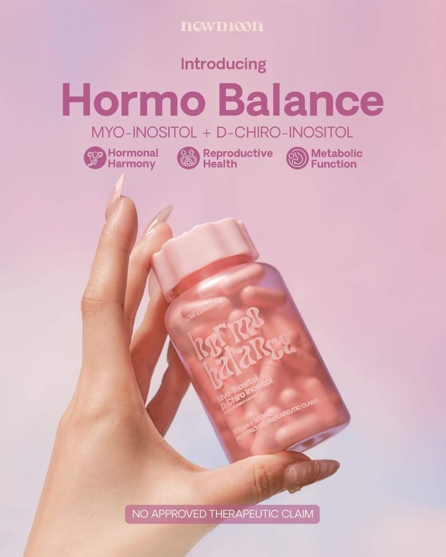 NEW MOON Hormo Balance – Myo-Inositol + D-Chiro Inositol | 30x 500mg Capsule gallery
