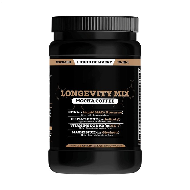 Black Forest Longevity Mix Liquid Alternative Mocha Coffee 10-in-1