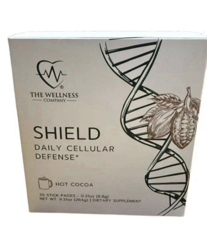 SHIELD HOT COCOA MIX by The Wellness Company – Daily Cellular Defense