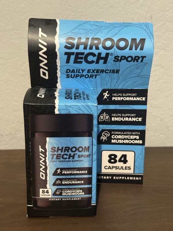 ONNIT Shroom Tech Sport Pre-Workout Energy Support Supplement Capsules, 84 ct
