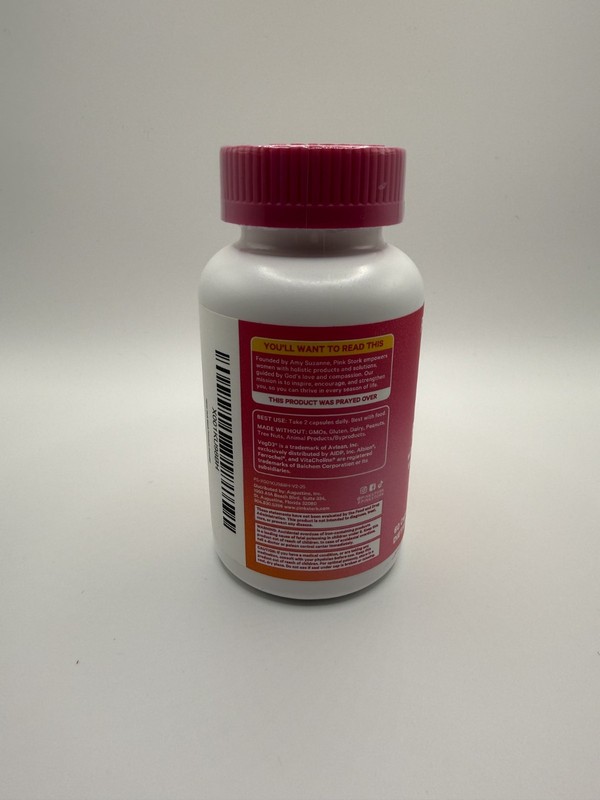 Pink Stork Premium Prenatal Vitamin for Women - B6, & Iron - 60 Capsules - New gallery