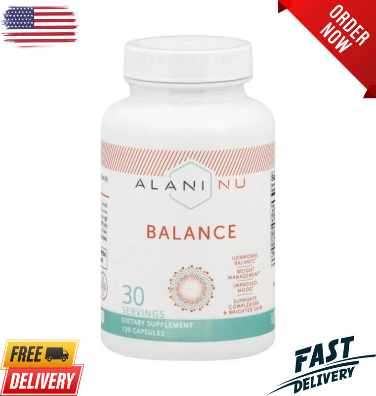 Alani Nu Balance 120 Capsules Women Hormonal Support Supplement
