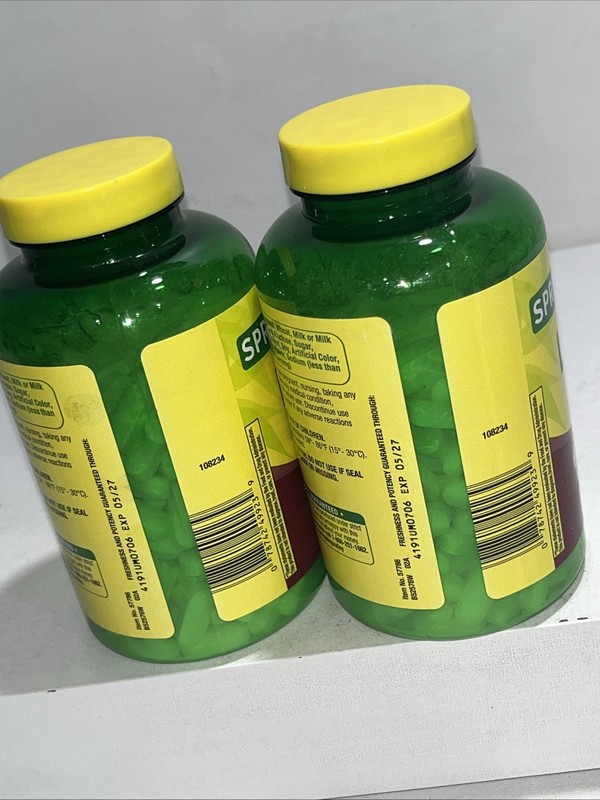 2 Sealed L-Lysine 500mg, Tissue Health Supplement 250 Tabs Each gallery
