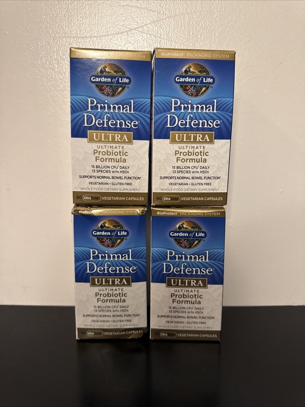 Garden of Life Primal Defense Ultra Probiotic Formula 360 Vegetarian Capsules