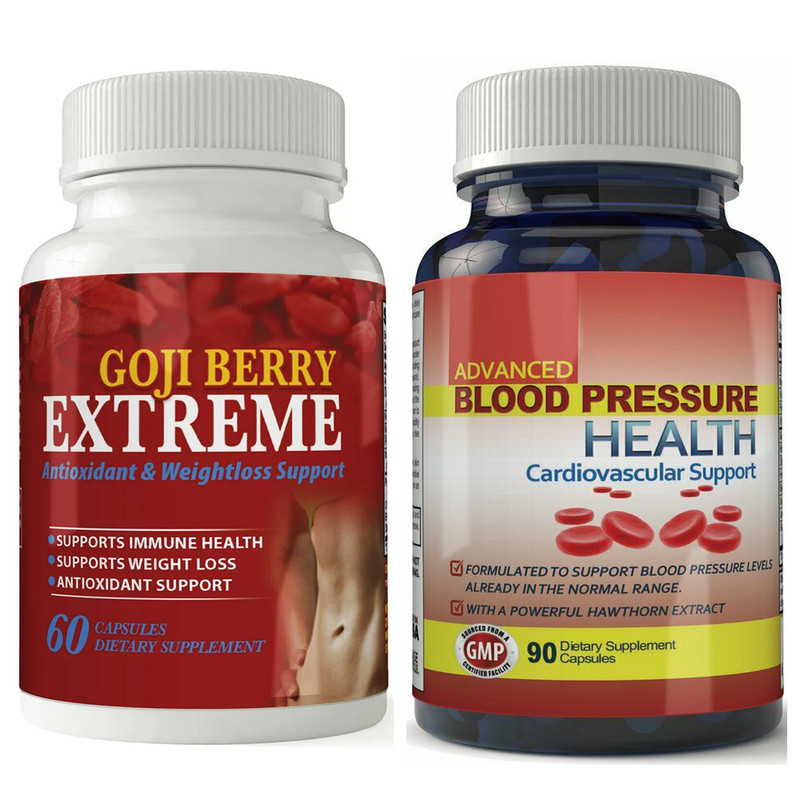 Goji Berry Immune Health & Cardiovascular Supports Blood Pressure Supplement