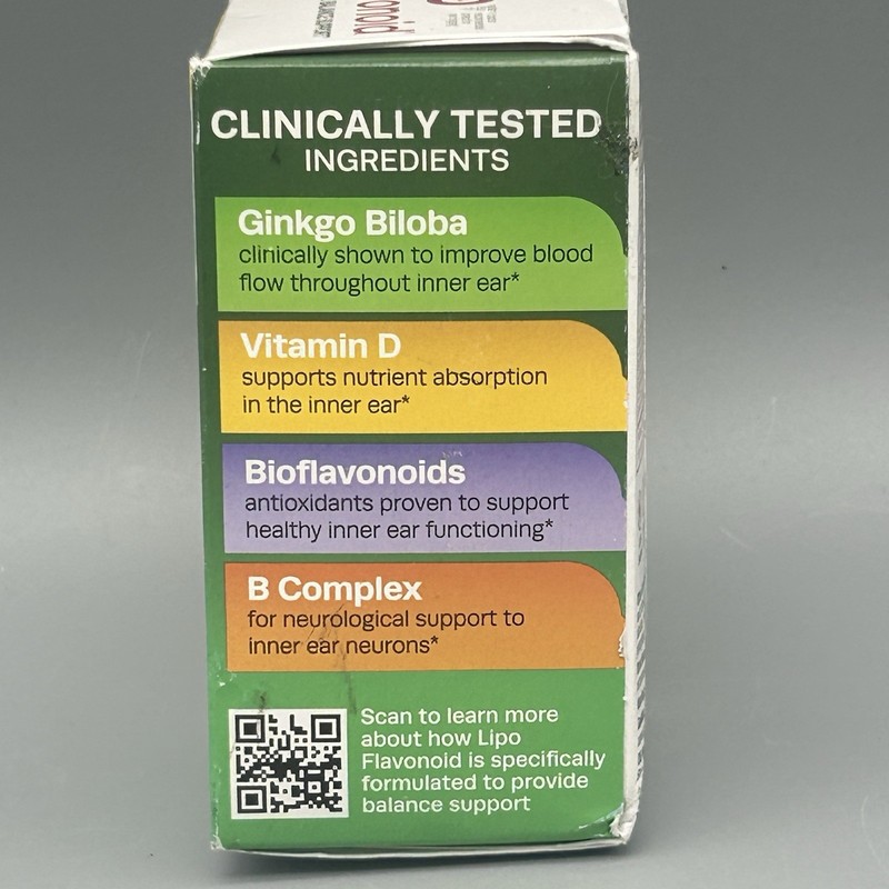 Lipo Flavonoid Advanced Balance Support, Ear Health Bioflavonoids Ginkgo Biloba gallery