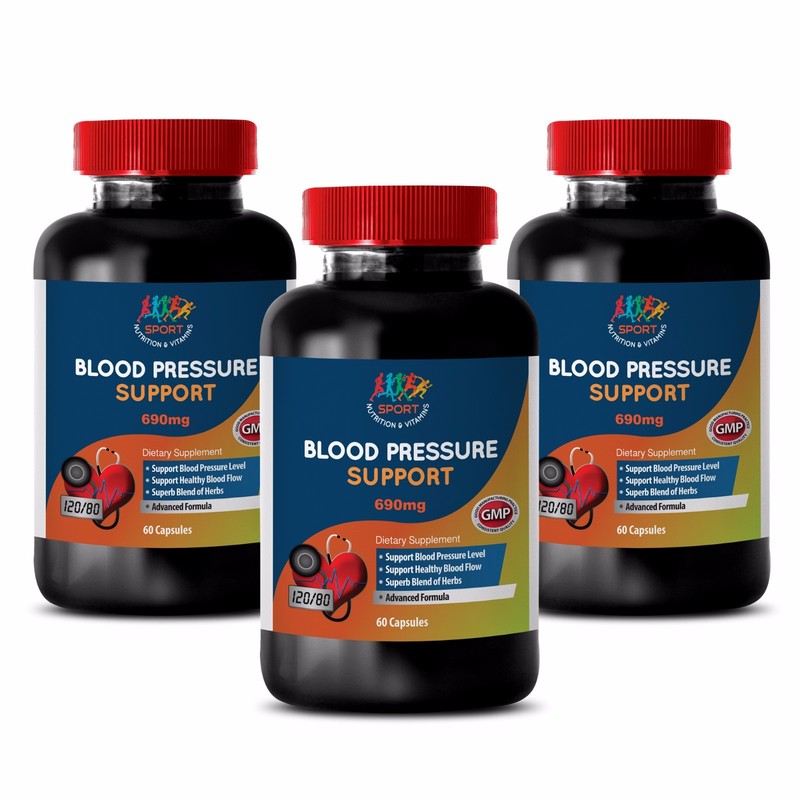 Boost Immune System – Blood Pressure Complex 690mg – Vitamin C 100 3B